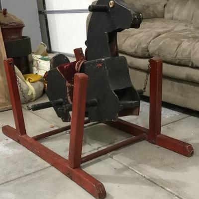 Hand Made Vintage Rocking Horse