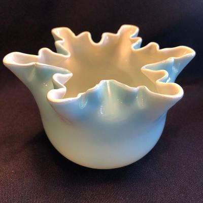 Art Glass Small Bowl - imperfection as seen in last pic