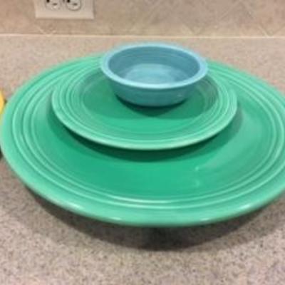 Vintage fiesta ware 7 pcs