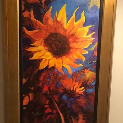 Simon Bull Signed Numbered Artist Enhanced Print on Canvas