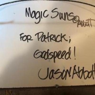 Jason Abbott Original Painting. â€œMagic Sunsâ€