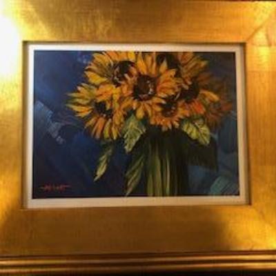 Jason Abbott Original Painting. â€œMagic Sunsâ€