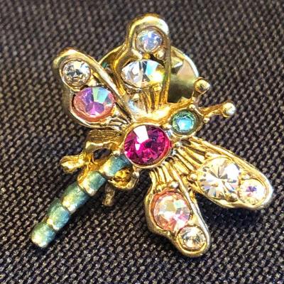 Jay Strongwater Dragonfly Pin