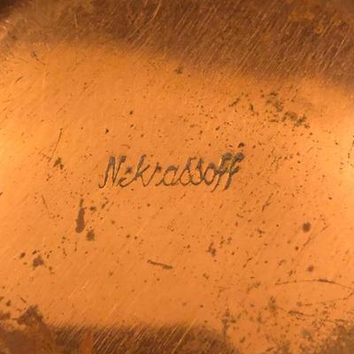 Nekrassoff Copper Enamel Bowl