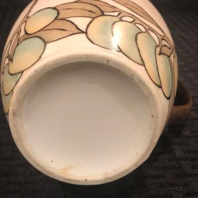 Arts and Crafts Hand Painted Pitcher