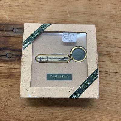 Barlow keychain knife 