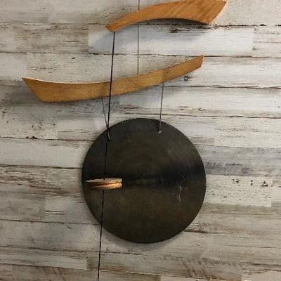 Lot #22 Asian GONG  Wind Chime 
