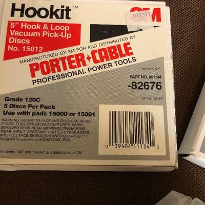 Lot #34 Porter Cable 3M Sanding Discs