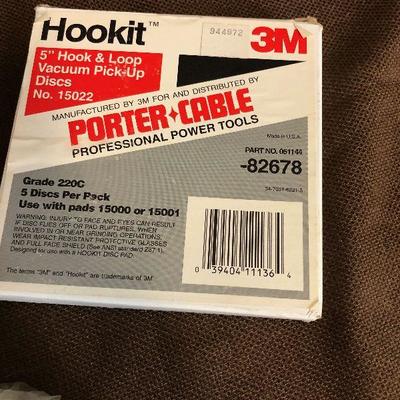 Lot #34 Porter Cable 3M Sanding Discs