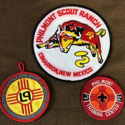 Lot #53 BSA Philmont Scout Patches 