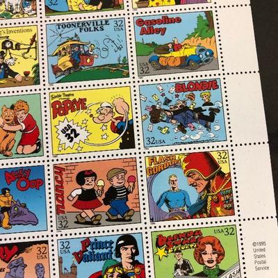 Lot #66 (20) Classic Comic Strip 32 Cent Stamps