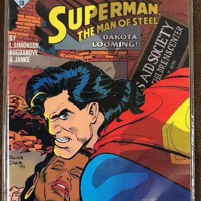 Lot #80 DC Comics Superman the man of Steel #35 July 1994