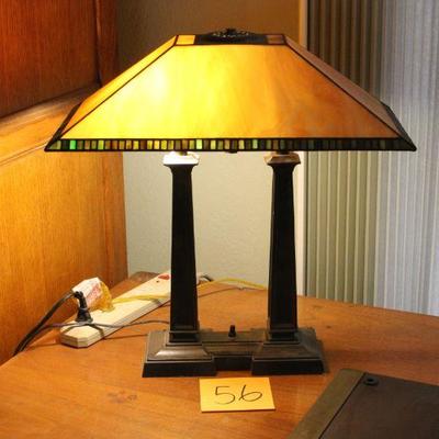 Lot 56 Mission Style Lamp