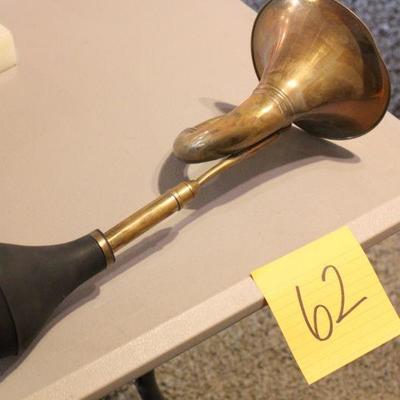 Lot 62 Vintage Brass Horn