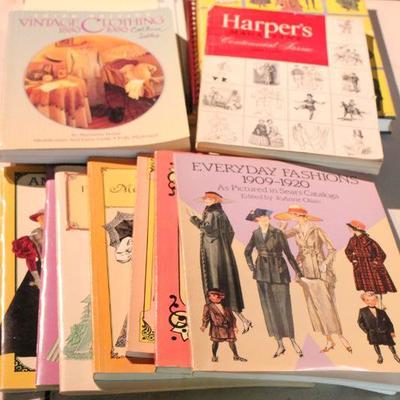 Lot 74 Vintage Fashion Books