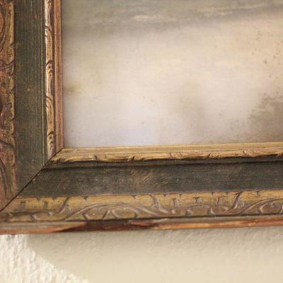 Lot 81 Old Framed Print w/ Org. Glass