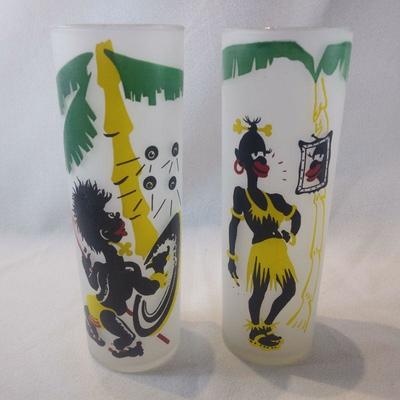 Jungle-Themed Glassware Set