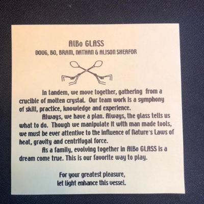 Albo Glass Vase