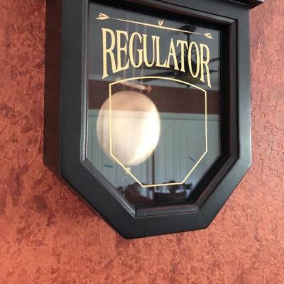 Regulator wall clock