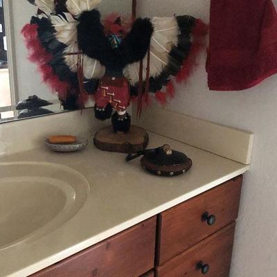 Feathers and cork