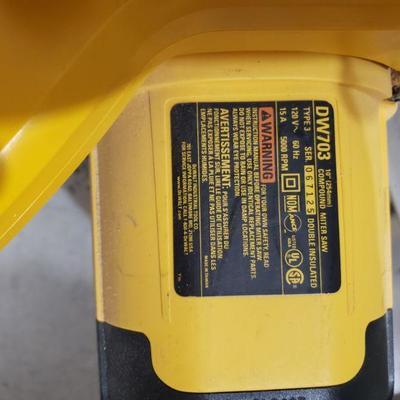 Dewalt DW703 Chop Saw
