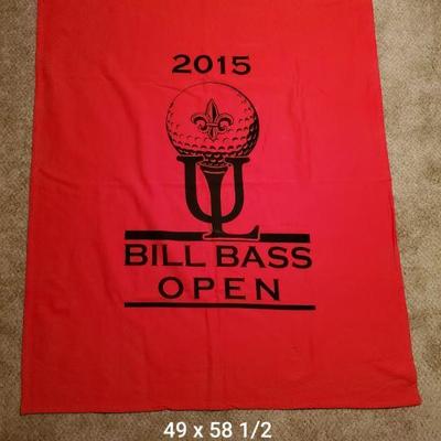 ULL Red Throw Blanket