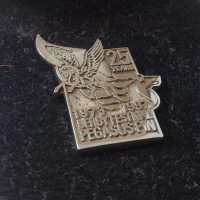 Sterling 1997 KY Derby Festival Pin 25th Anniversary