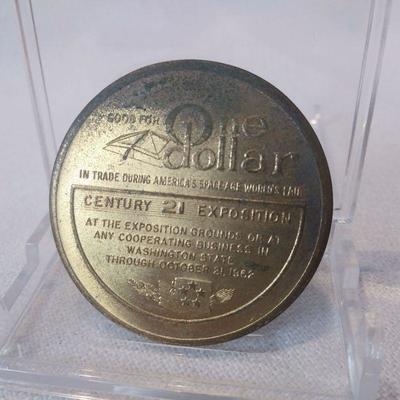 Seattle World's Fair Commemorative Coin