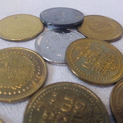 Gaming Tokens - 13 in Total