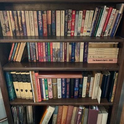 Four shelf book lot 