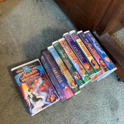 Disney VHS lot 