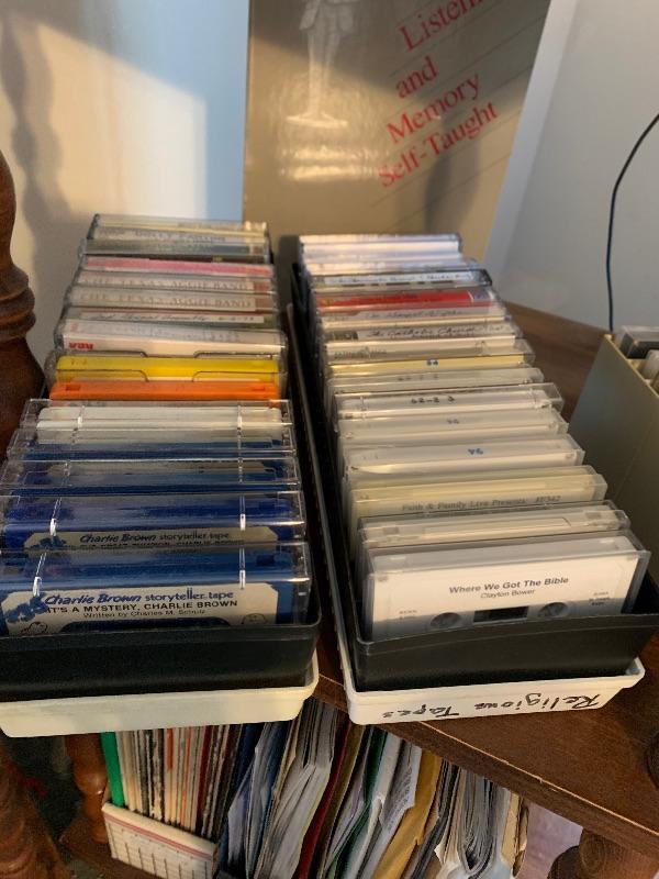 Cassette tape lot