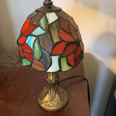 Small stained glass lamp 