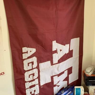 Two ATM flags/banners 