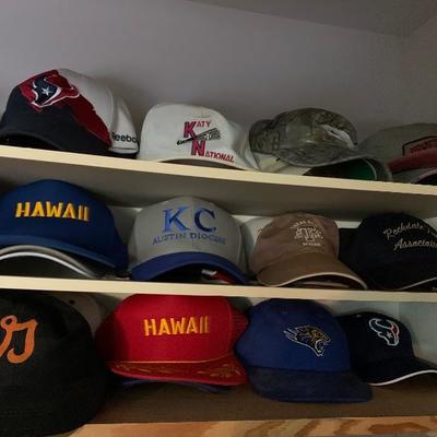 Baseball hat lot 