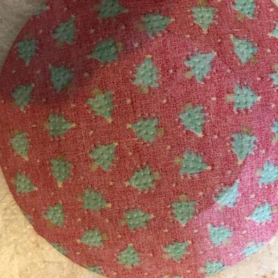 Christmas Mat and Plate