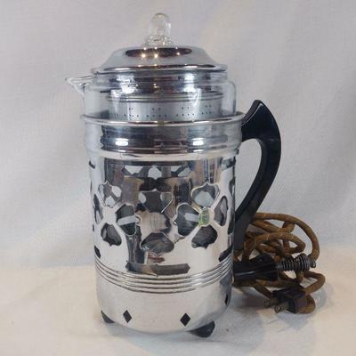 Vintage 1940's "Coffee 4 Maid" Percolator