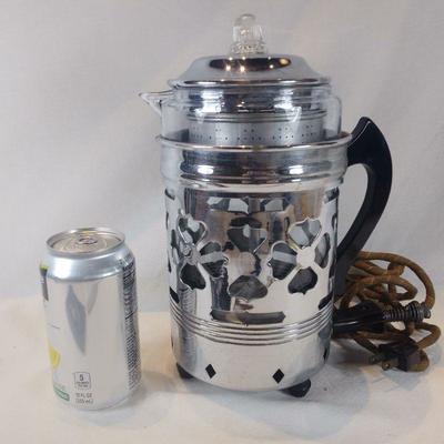 Vintage 1940's "Coffee 4 Maid" Percolator
