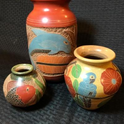 Central America Pottery Grouping