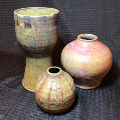 Signed Studio Pottery Assortment 