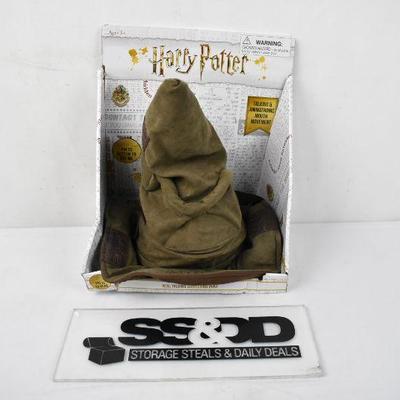 Harry Potter Talking Sorting Hat, $20 Retail - New Product, Damaged Box