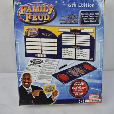 Family Feud 6th Edition, $13 Retail - New, Minimal Box Damage