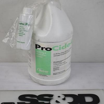 ProCide-D Sterilizing & Disinfecting, AND Activator Solution, $43 Retail - New