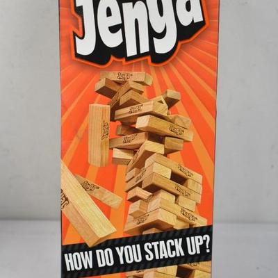 Googly Eyes Game by Goliath Games AND Classic Jenga Game, $30 Retail - New