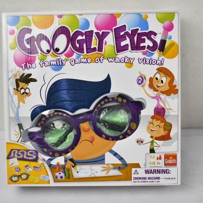 Googly Eyes Game by Goliath Games AND Classic Jenga Game, $30 Retail - New