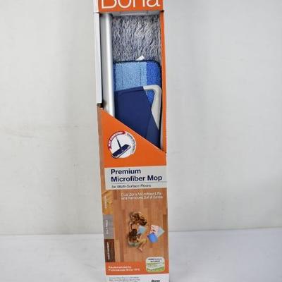 Bona Premium Microfiber Mop for Multi-Surface Floors, $20 Retail - New