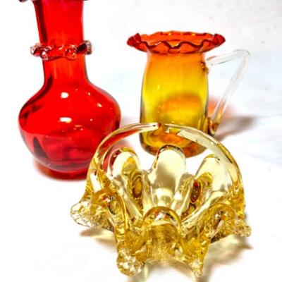 Blown Art Glass Assortment