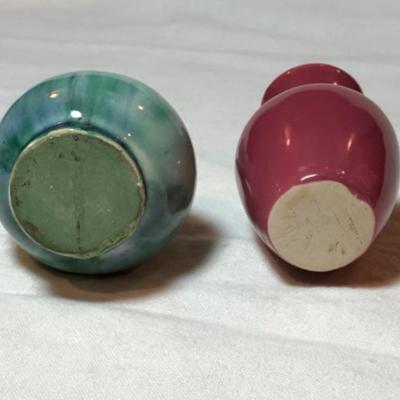 Miniature Pottery Vases Assortment 