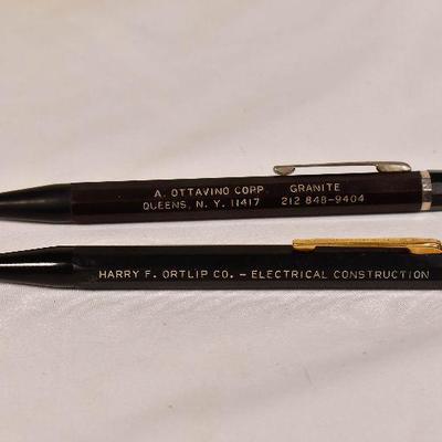 Lot 18: Pair of vintage advertising pencils