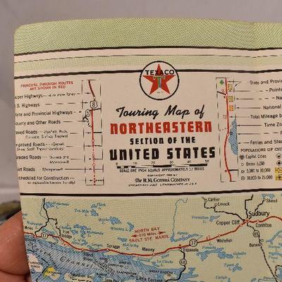Lot 29: Vintage Touring Maps Road Guides